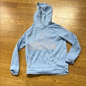 Adidas Light Blue Hoodie
